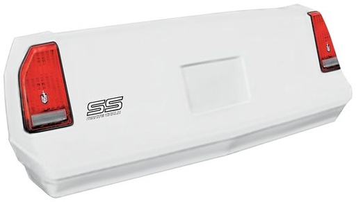[ALL23015] -M/C SS Tail White 1983-88 - 23015