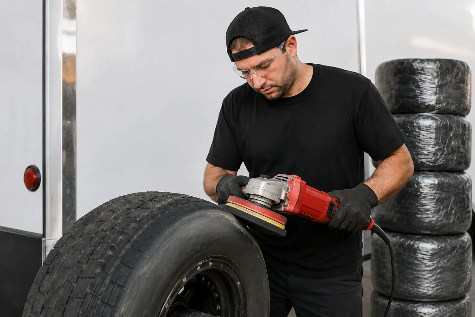 Buff Racing How to Buff Dirt Racing Tires for Better Grip and Longer Life
