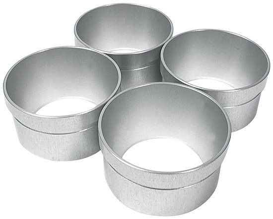 Allstar Performance - Base Plate Inserts 1.200 4pk for 1in Spacer - 26065