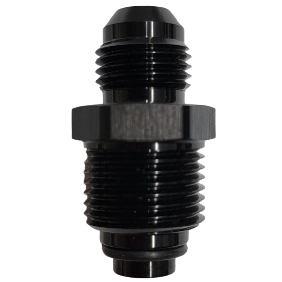 Aluminum Steering Box Adapter Fitting 18mm O-ring to -6 AN - PSP123A