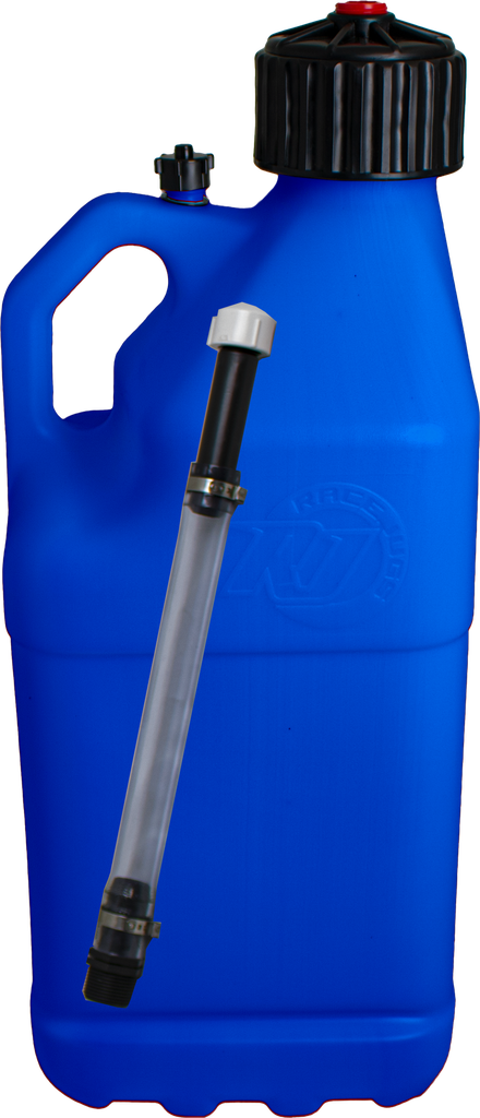 Race Jugs - Utility 5 Gal M-Jug Blue w/ Hose
