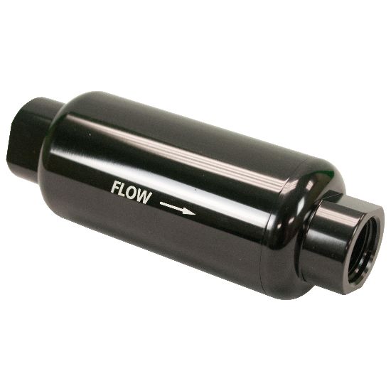 Fuel Filter Billet Black - FF-10204BLK