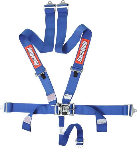 RaceQuip  - 5pt Harness Set LandL Blue SFI
