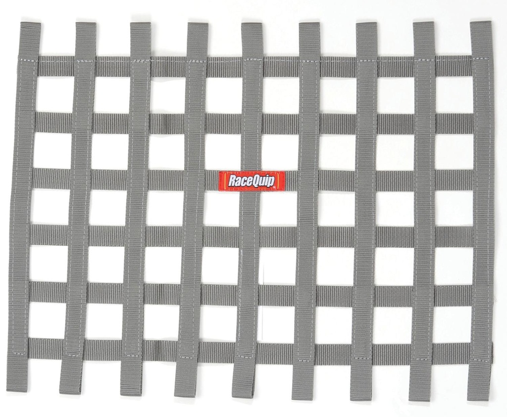 RaceQuip  - Ribbon Window Net Platinum Non SFI 18 x 24
