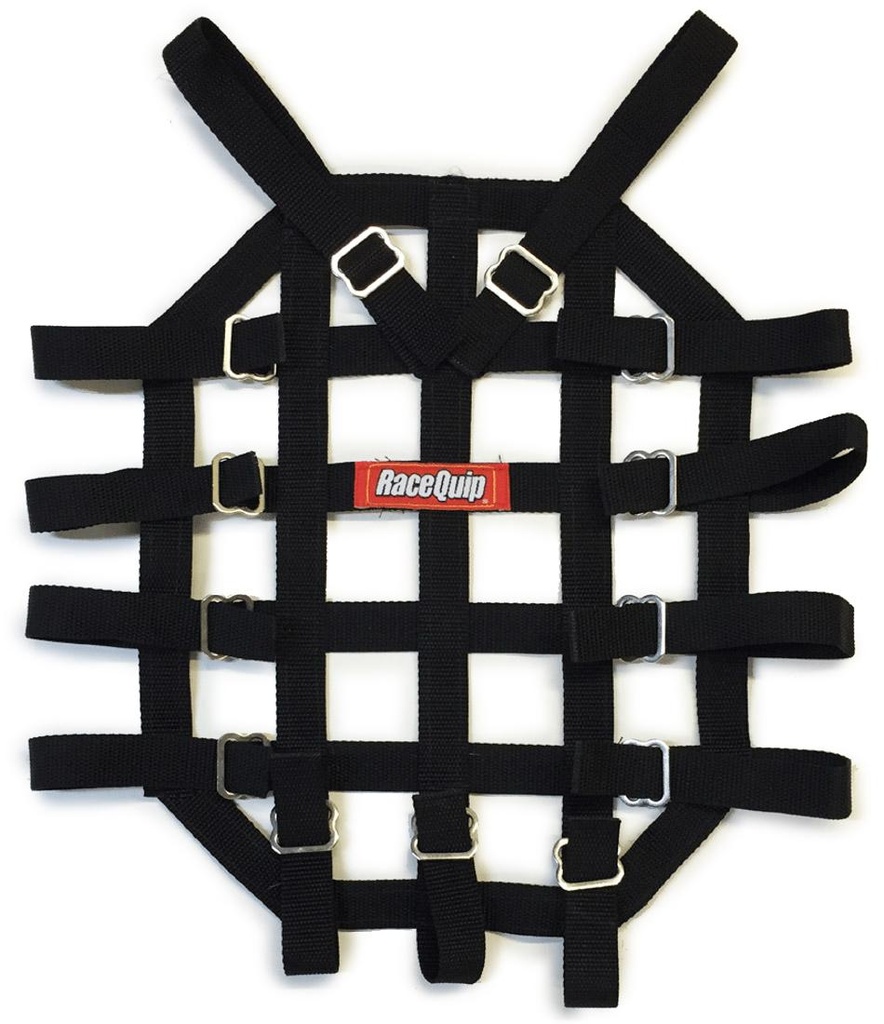 RaceQuip  - Roll Cage Roof Net Black Quarter Midget