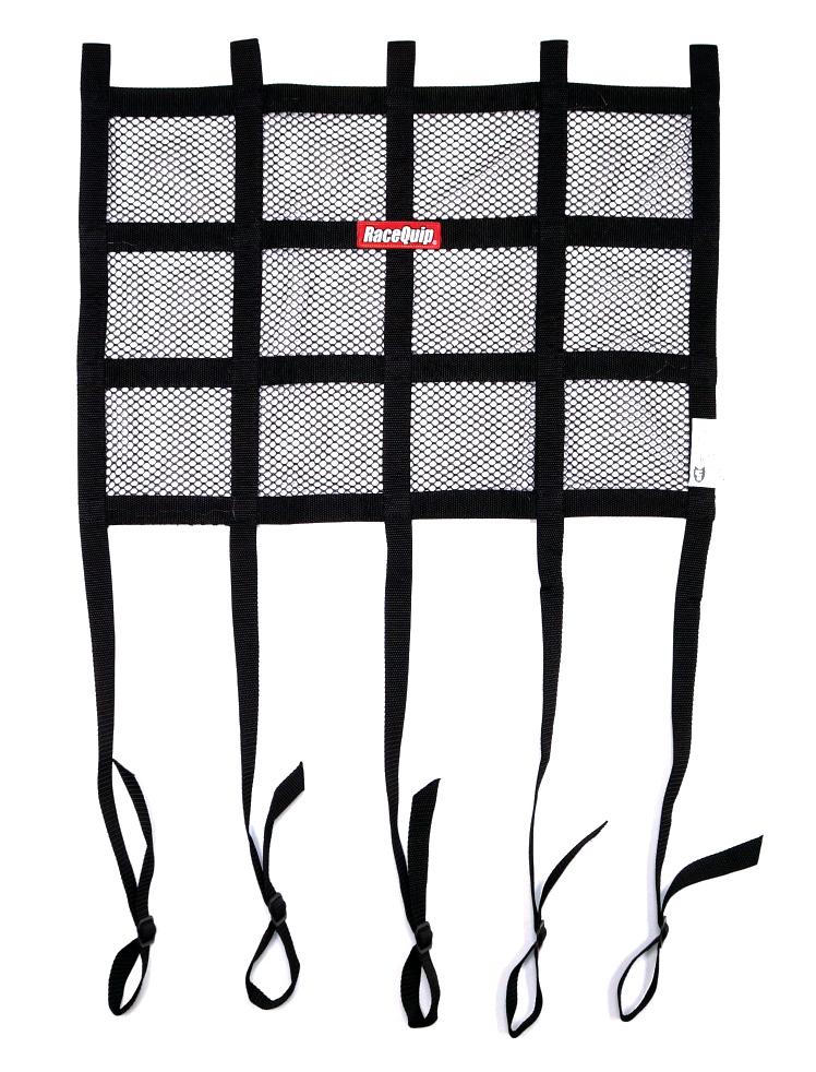 RaceQuip  - Window Net Mesh Black SFI Hybrid Adj. Strap