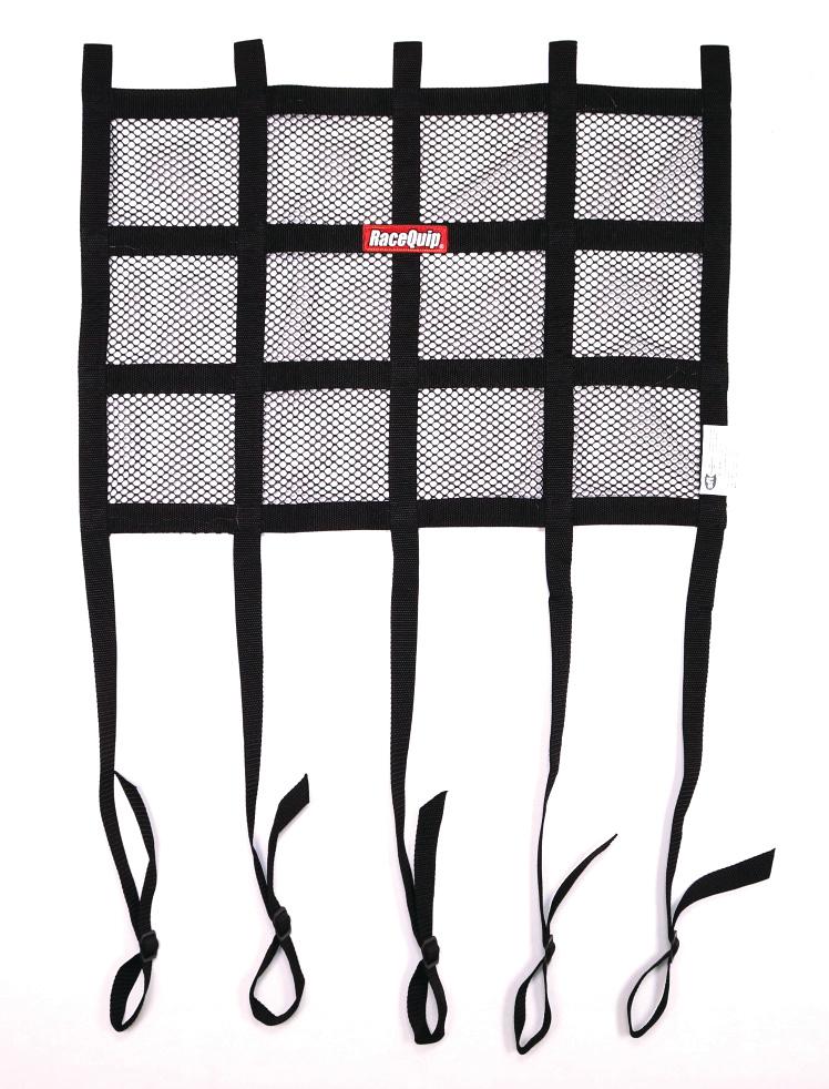 RaceQuip  - Window Net Mesh Black SFI Hybrid Adj. Strap