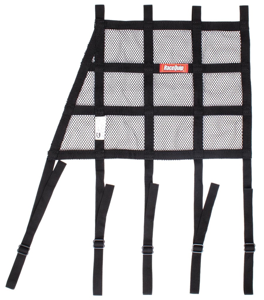 RaceQuip  - Window Net Mesh Angled Black SFI