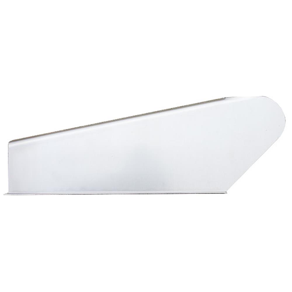 .060" Center/Right 8" Tall Rudder - (WHITE) PEB103111W
