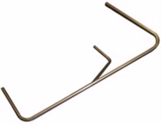 -Triple X Sprint Car Left Nerf Long Raised Rail Stainless Steel - SC-BN-0014
