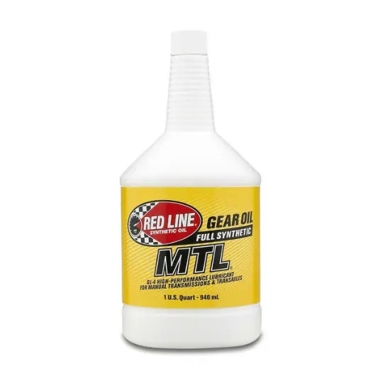 Red Line 75W80 Synthetic Manual Transmission Fluid – RED50204 (1 qt Bottle)