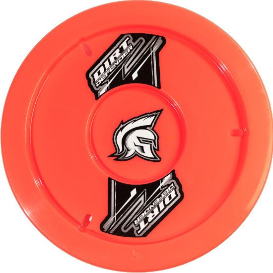 -Dirt Defender Gen2 Mud Cover, Neon Red - 10081-2