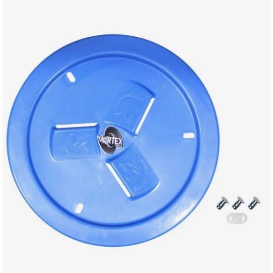 -Dirt Defender Vortex Wheel Mud Cover Light Blue - 10180