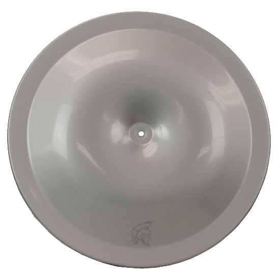 -Dirt Defender Air Cleaner Top, 14in, Silver - 5014GY