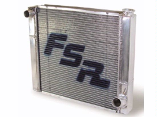 -FSR 24" x 19" Two Row Single Pass Aluminum Radiator - 2419S2
