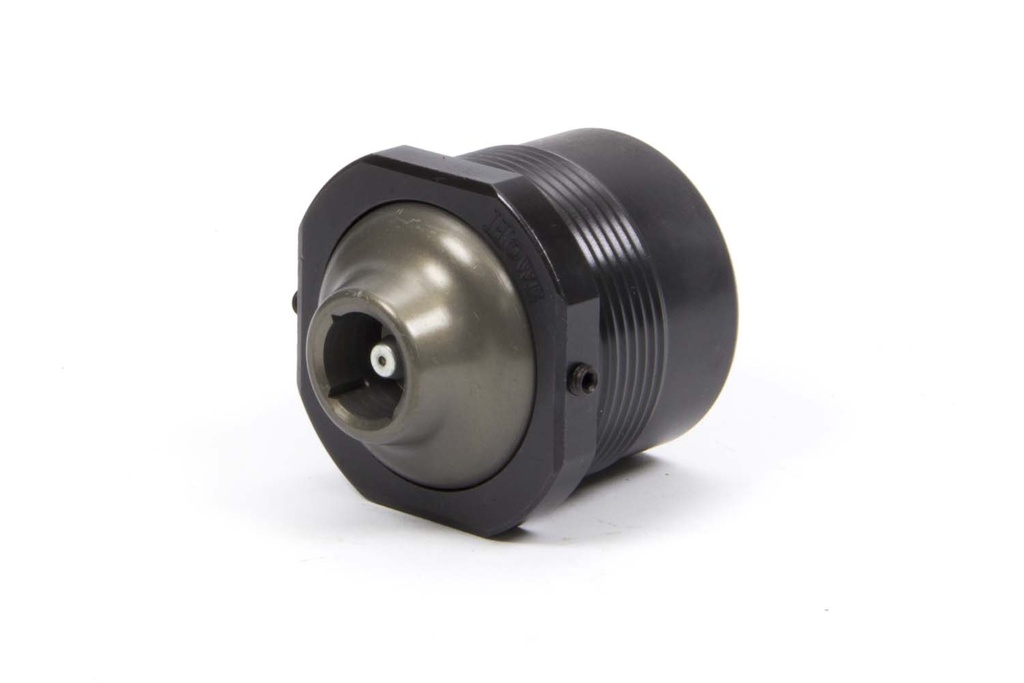 -Ball Joint Housing, Greasable, Lower, Screw-In, 1.625 in Ball, Aluminum Cap, Steel, Black Oxide, Each HWE22450