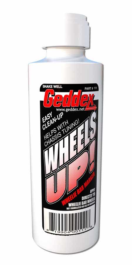 -Wheels Up Wheelie Bar Marker White 3oz Bottle