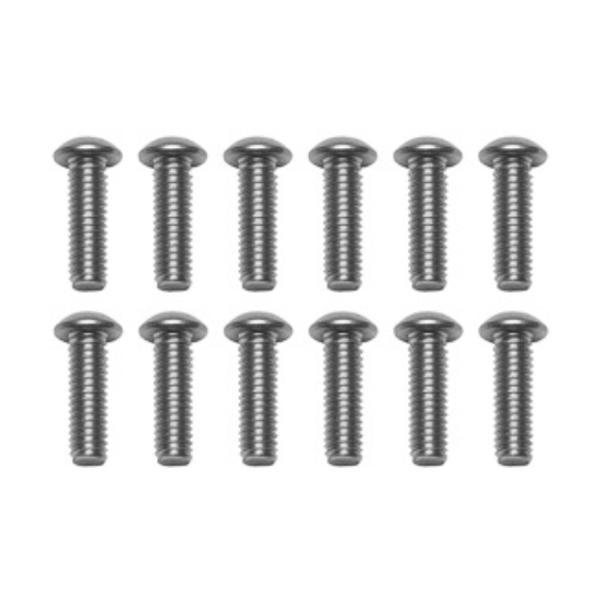 Wilwood Brake Rotor Bolt Set – WIL230-12176 (5/16-18 Thread, 0.88 in Long, Hex Head, Washers Included, Steel, Black Oxide Finish, Set of 12)