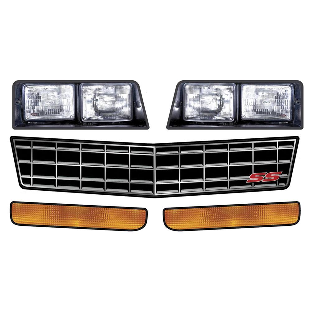 88 Monte Carlo SS Headlights - (Stock Grill)