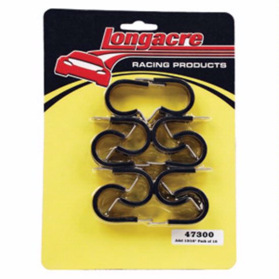 -Longacre Adel Line Clamps - 15/16" ID #10 & #12 lines (pk of 10) - 47400