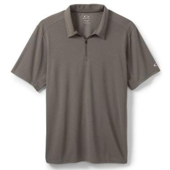 1/4 Zip Golf Polo Grigio Md - 432973