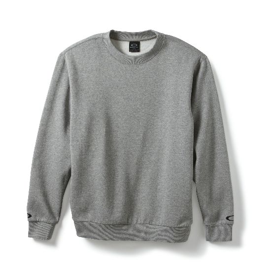 -Oakley Track Crew, Heather Gray - 471501OCB-203-M