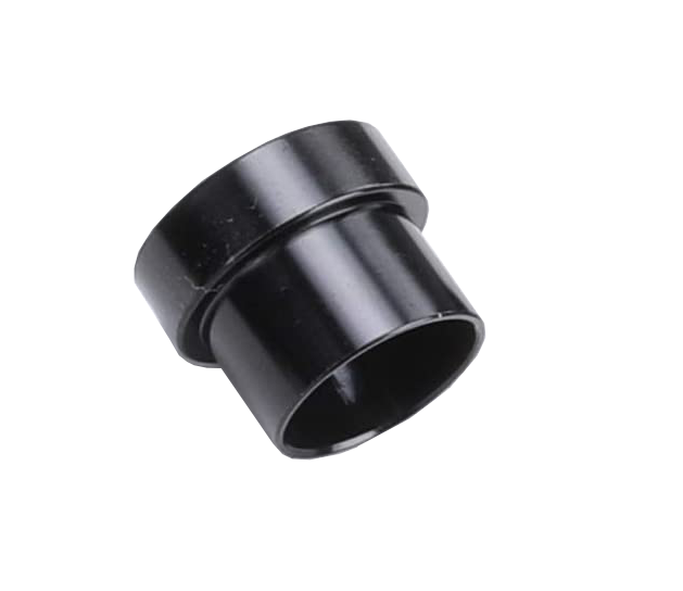 Tube Sleeve -3 AN, Aluminum, Black - 8193BLK