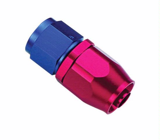 Aluminum Straight Reuseable Fitting, -6  - 1012