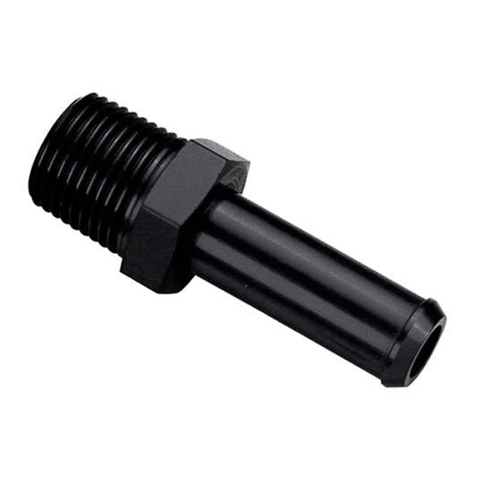 Barb Fitting 1/2" NPT to 5/8" Hose Black - 22108BLK