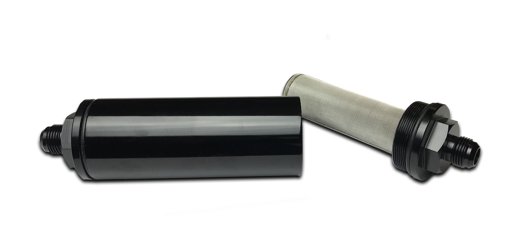 PRP Black #10 Stainless Steel Fuel Filter - 4610BK