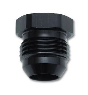 Flare Plug -12AN Black - 3717BLK