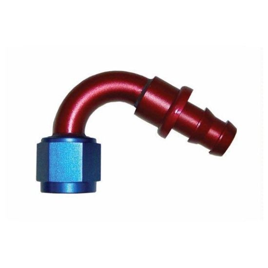 Push-On Hose Fitting, 120 Degree -6 - 1542