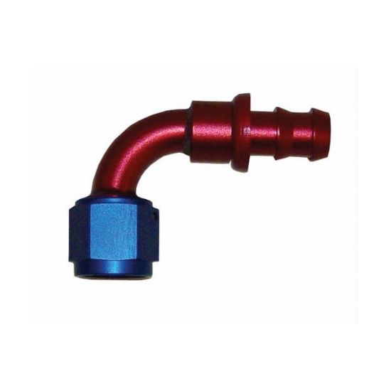Push-On Hose Fitting, 90 Degree -6 - 1532