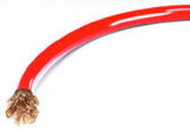 2 Awg Gauge Red Battery Cable, 1 Foot - 57-102-1