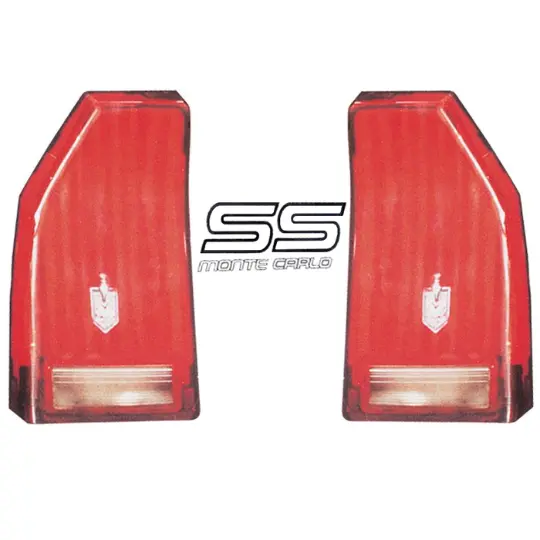 Graphics, Tail, Laminated, Chevy Monte Carlo 1983-88, Kit,  PER0T21