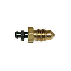 Wilwood Bleeder Screw Set – WIL220-6069 (10 mm x 1.00 Thread, Brass, Natural Finish, Set of 4)