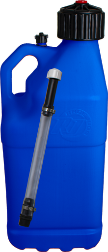 [RAJR8300BL] Race Jugs - Utility 5 Gal M-Jug Blue w/ Hose