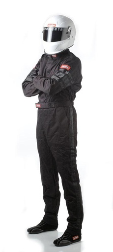 [RQP110008] RaceQuip  - Black Suit Single Layer XXX Large