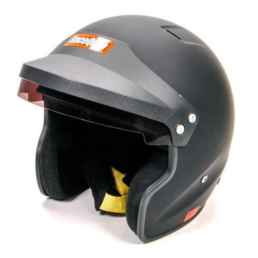 [RQP256003] RaceQuip  - Helmet Open Face Medium Black SA2020
