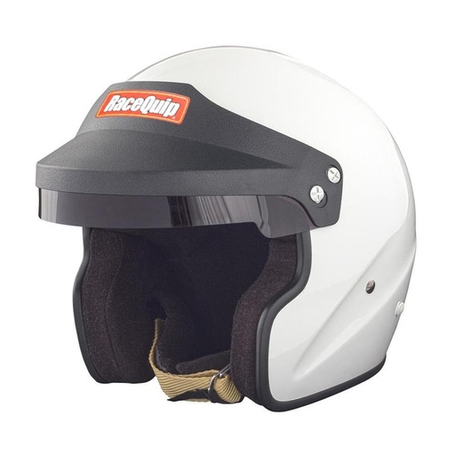 [RQP256117] RaceQuip  - Helmet Open Face XX  Large White SA2020