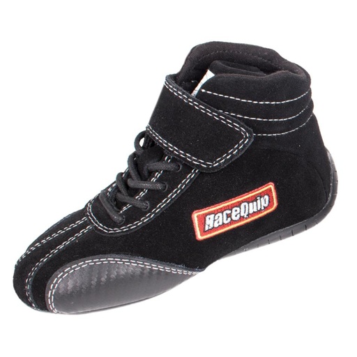 [RQP30400912] RaceQuip  - Shoe Ankletop Black Kids Size 12 SFI 3.3/7
