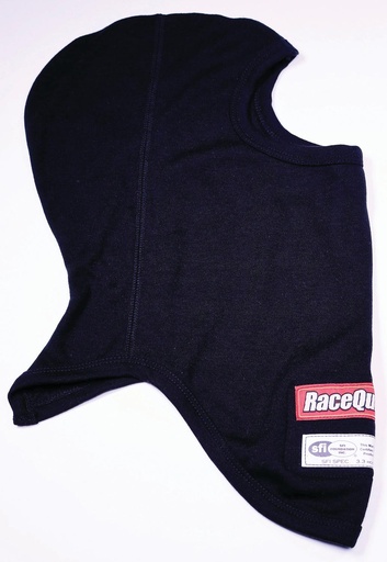 [RQP433992] RaceQuip  - Headsock FR Black Double Layer SFI 3.3