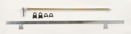 [RQP700106] RaceQuip  - Window Net Mount Kit Spring Loaded Flat Bar