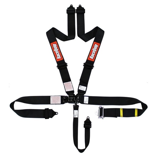 [RQP813003] RaceQuip  - 5pt Harness Ratchet LandL Black