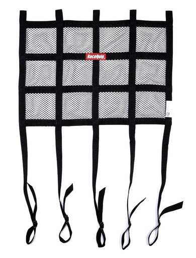 [RQP822001] RaceQuip  - Window Net Mesh Black SFI Hybrid Adj. Strap