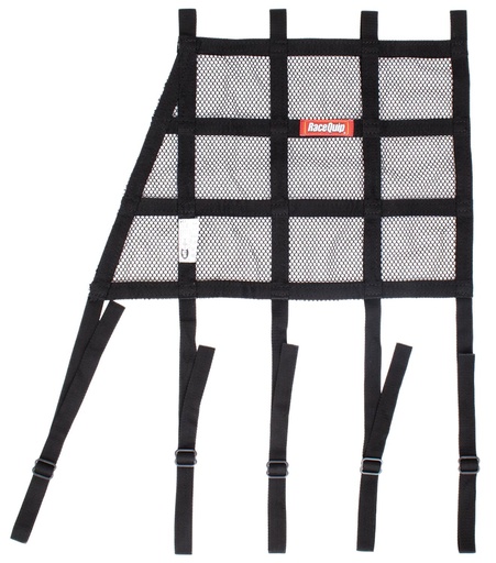 [RQP823003] RaceQuip  - Window Net Mesh Angled Black SFI