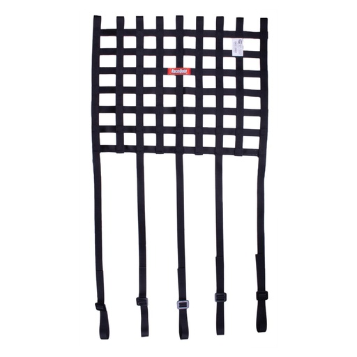 [RQP825003] RaceQuip  - Window Net 18inx18in with  Strap Mounts SFI