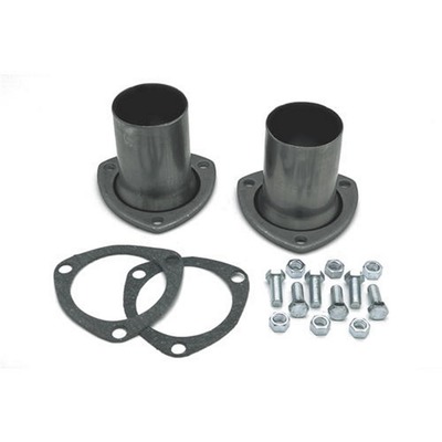 [HED21118] -Collector Reducer 3 in Inlet to 3 in OD Outlet 3-Bolt Flange Gaskets Included Steel Natural Pair HED21118