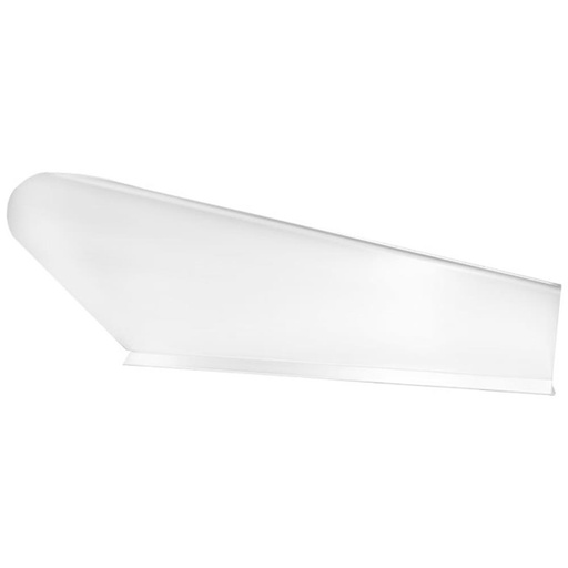 [PEB10319W] .060" LEFT 8" Tall Rudder - (WHITE) PEB10319W