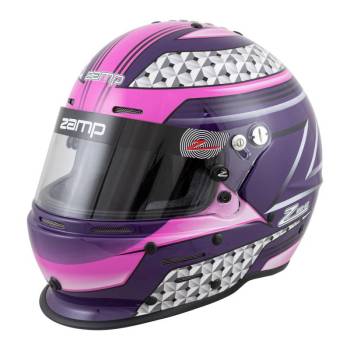 [ZAMH764C34M] -Zamp RZ-62 Graphic Helmet - Pink/Purple - Medium ZAMH764C34M